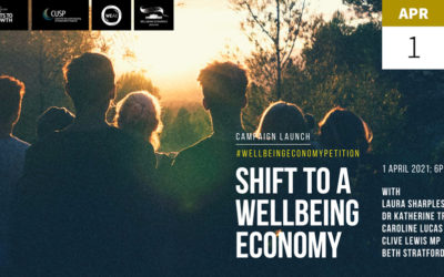 Video | Shift to a Wellbeing Economy—Campaign launch for the #WellbeingEconomyPetition, 1 Apr 2021